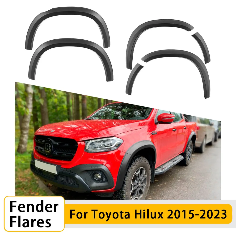 Fender Flares Kits Wheel Arch Extension For Ford Ranger 2015-2022 T7 T8 Wildtrak Limited XLT XLS Mudguards Car Accessories