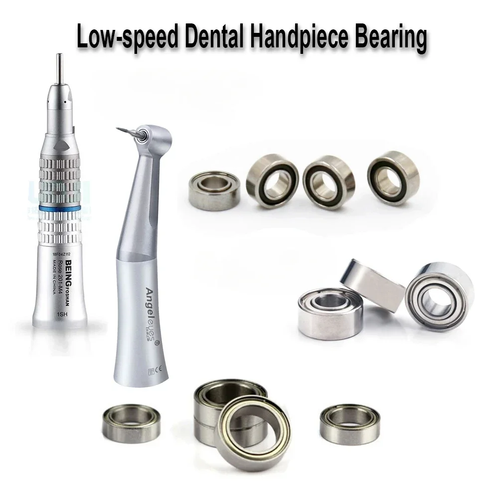 

All Sizes 10Pcs Dental Low-speed Contra Angle Straight Handpiece Bearing NSK KAVO Implant Planter Machine Cartridge Ball Bearing