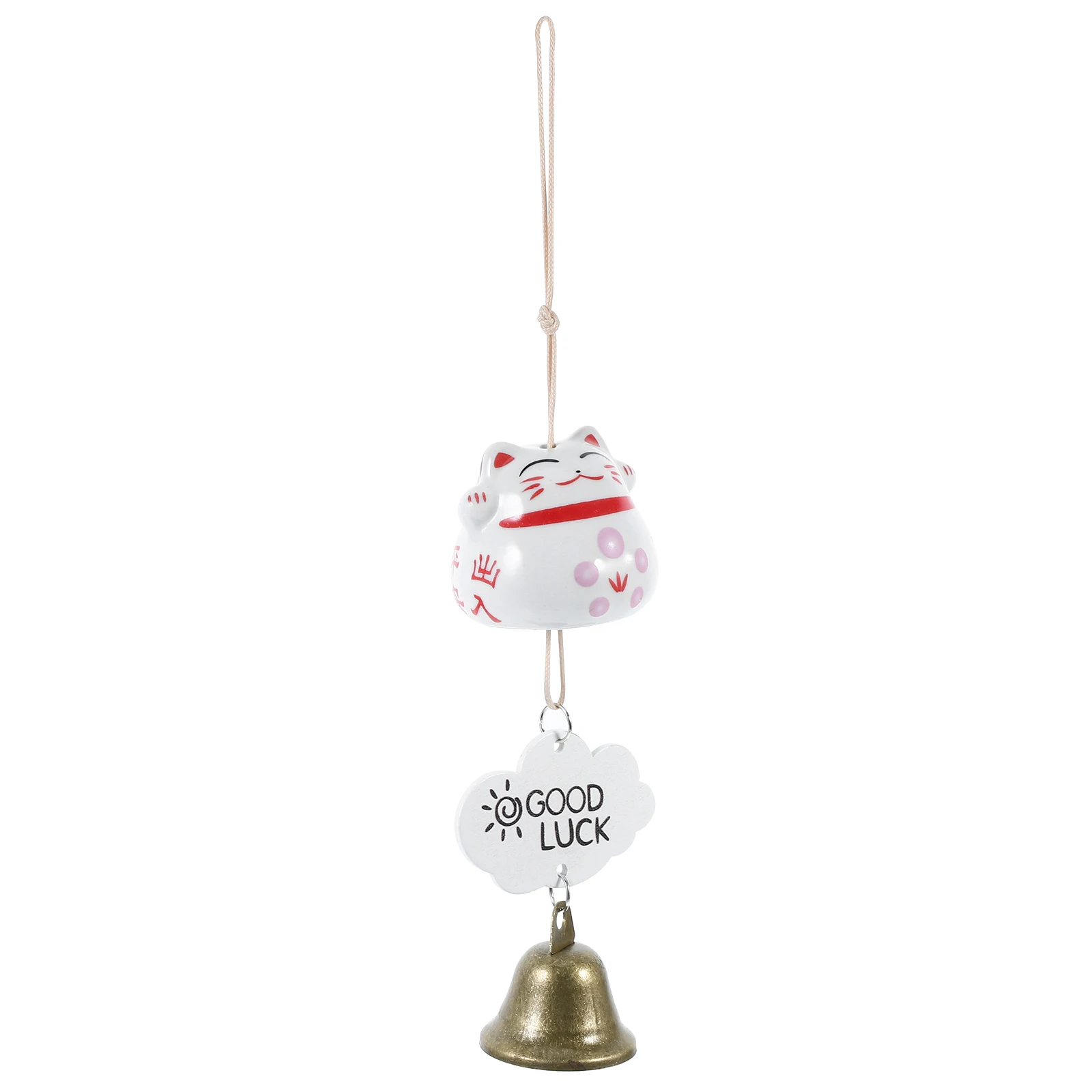 

Wind Chimes Ceramic Japanese Decorate Classical Vintage Garden Hanging Flower Ceramics Indoor Bells