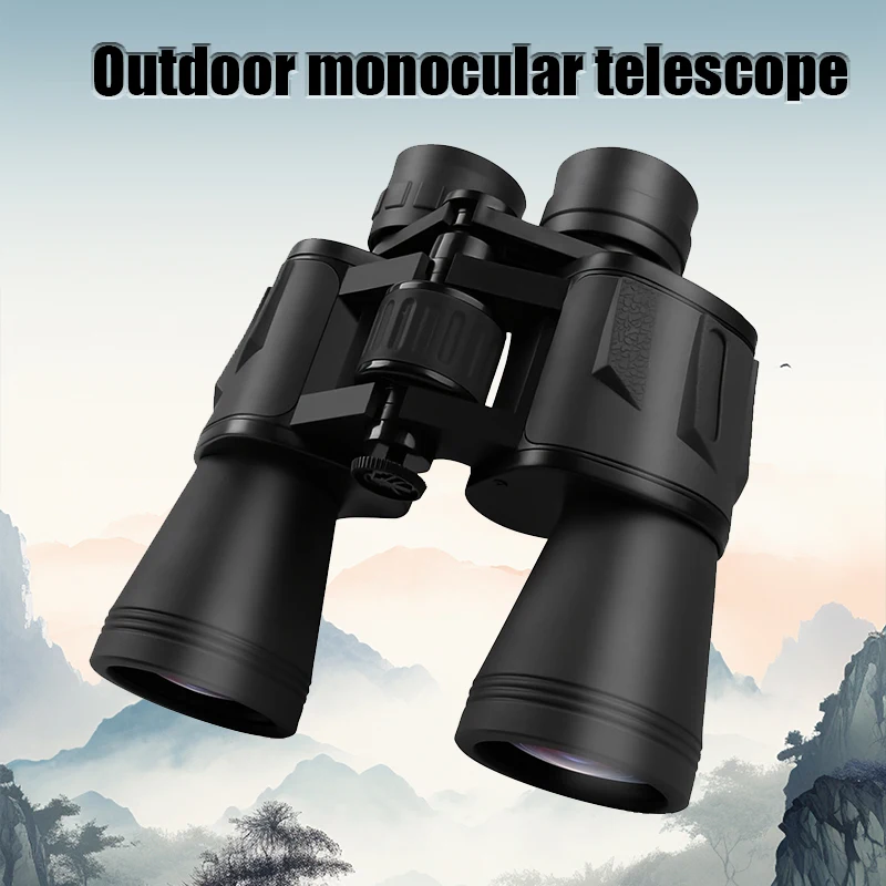 Telescope Long Range Binoculars 10x50 Powerful Portable Camping Equipment For Camping Hiking Concert Bird Watching Hunting