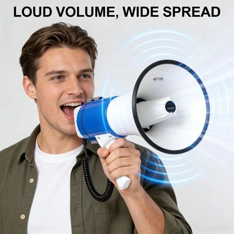 652F Powerful 50W Amplifier Speaker For Public Address System And Emergency Use