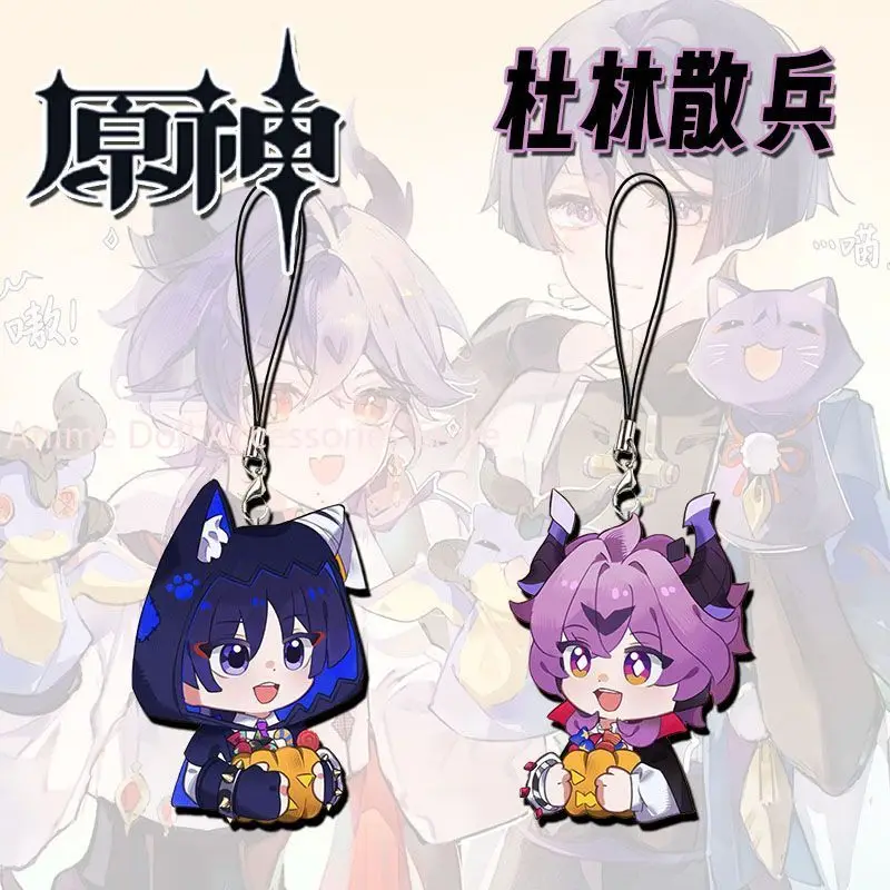 

Аниме Genshin Impact Durin акриловые ремешки для телефона украшение для телефона аксессуары для рюкзака