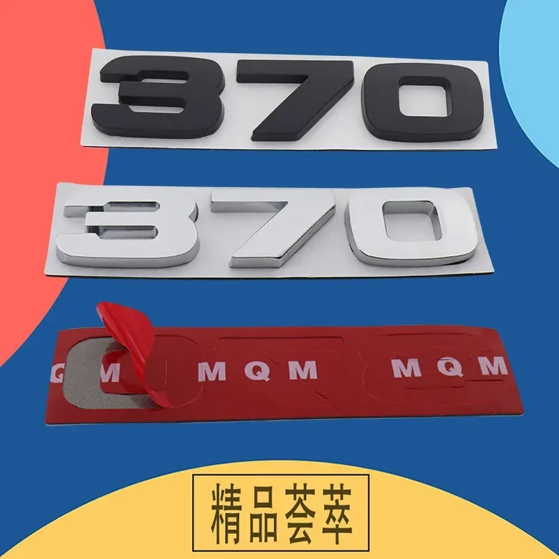 3D Premium 370 AWD car Hood Fender trunk Bonnet Nameplate Decal Emblem Badge Sticker for i-VTEC URV CRV CRZ SUV