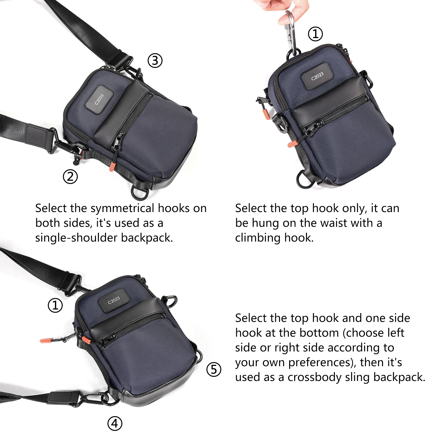DD ddHiFi C2023 HiFi Carrying Case for Audiophiles Player DAC AMP All-in-one Multifunctional Backpack Earphone Bag