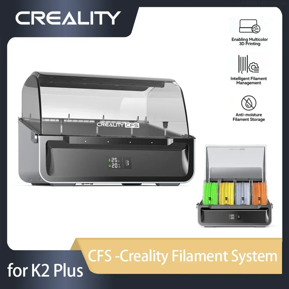 CREALITY K2 PLUS CFS 4X Multi-Color Printing Add-On Kit Filament System Compatible Creality Hi 3D Printer Filament Dry Box New