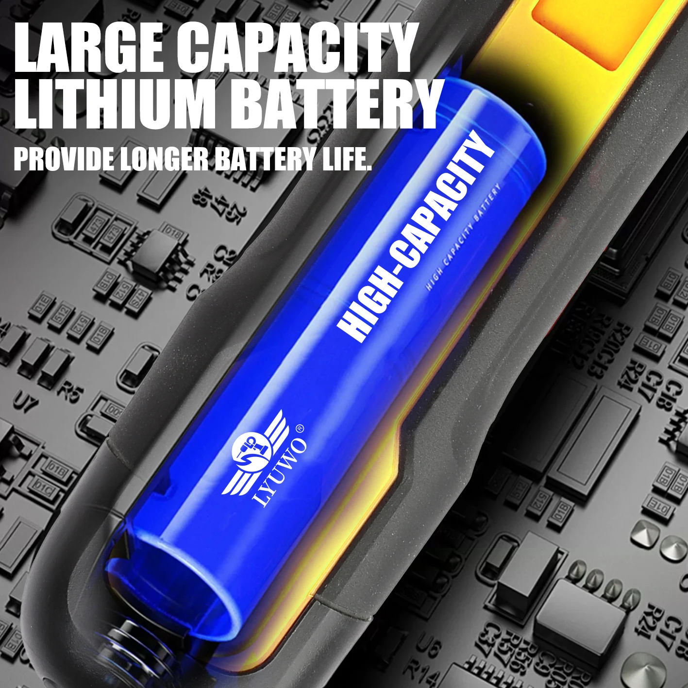 LYUWO Mini Wireless Electric Screwdriver, Rechargeable 1300mah Power Drill Bit, Multifunctional Disassembly Torque Repair Tool