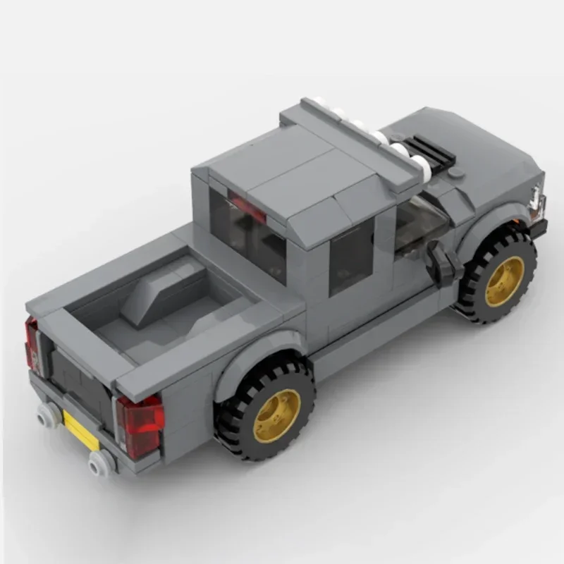 Modelo de coche de ciudad Moc, bloques de construcción Raptor Deranged Truck, tecnología Modular, regalos, juguetes de Navidad, conjuntos de bricolaje, montaje