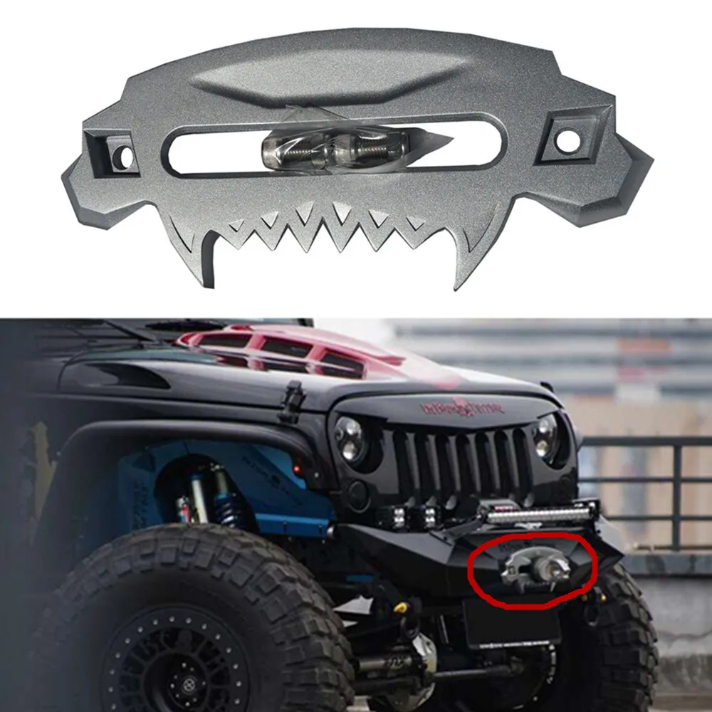 

Aluminum Alloy Winch Cable Roller Fairlead For Jeep For Wrangler JK 2007~2017 J071