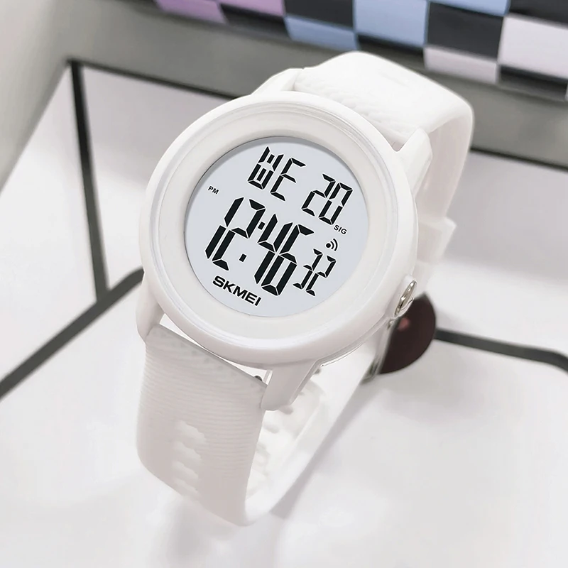 SKMEI Fashion Multifunctional Waterproof Stopwatch Wristwatch Youth Cool Digital Countdown Sports Watches For Men Women Students