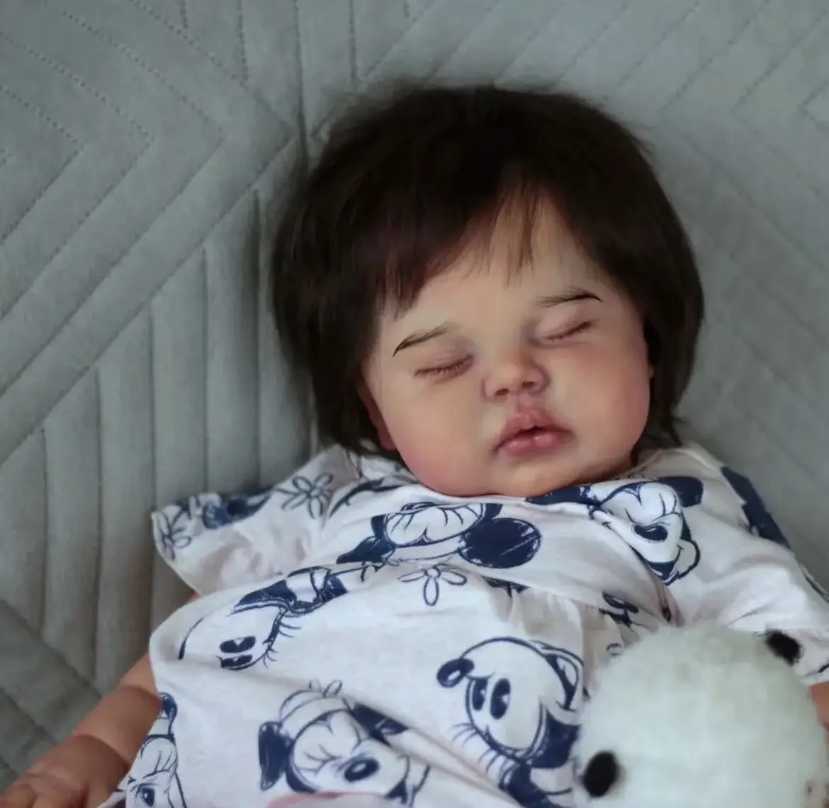 

DLS Custom Made 26inch Reborn Baby Pickle With Hand-Rooted Hair With Different Dress Huge Baby