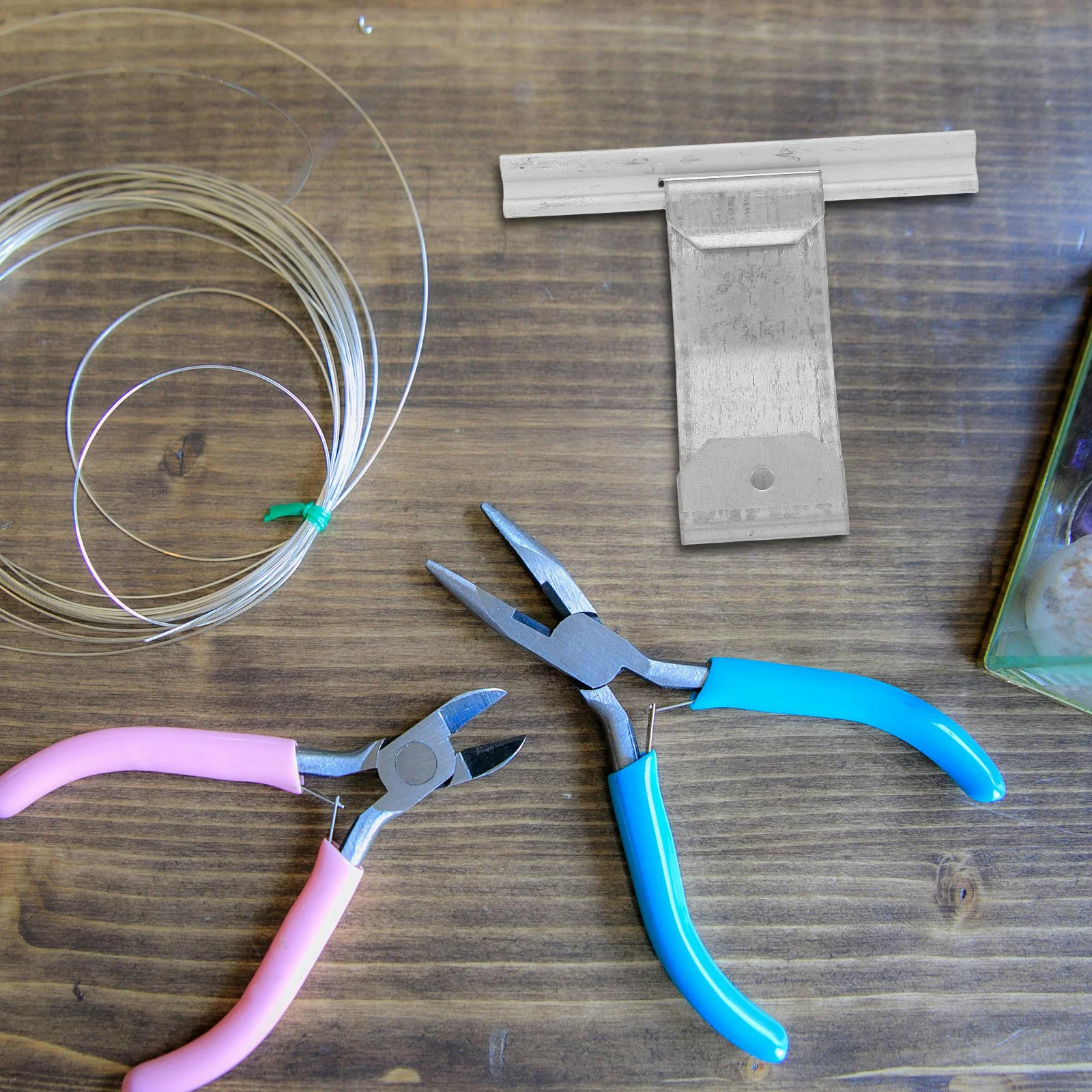 2 قطعة دعم الصلب المجلفن سميكة للأبواب مصراع المتداول يندبروف نافذة قفل الأمان معدن دائم #2