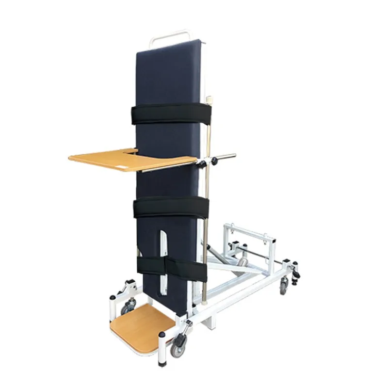 Multifunctional electric tilt table training bed for stroke patients Upright tilt rehabilitation clinical use