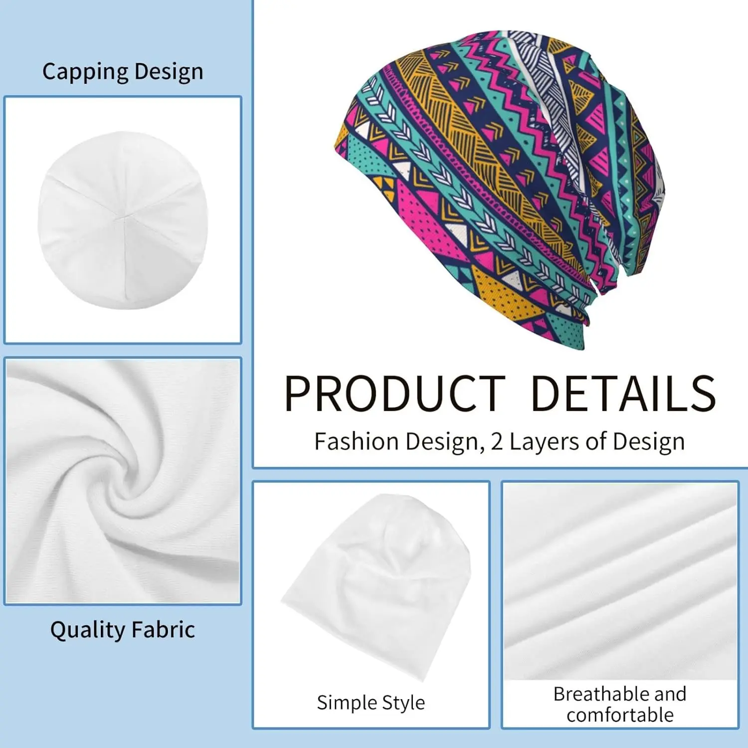 وشاح غير رسمي باندانا قبعة فضفاضة تمتد أغطية الرأس قبعة صغيرة قبعة صغيرة قبعة الشتاء Softknit تخزين قبعة مترهل أغطية الرأس