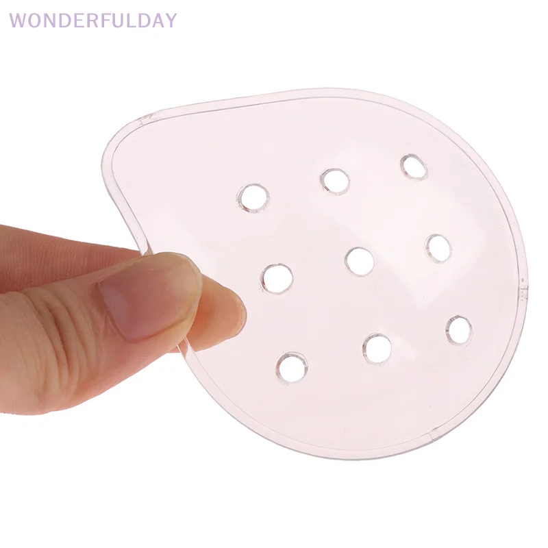 

New 1Pcs Plastic Clear Plastic Eye Care Eye Shield With 9 Holes Needed After Surgery
