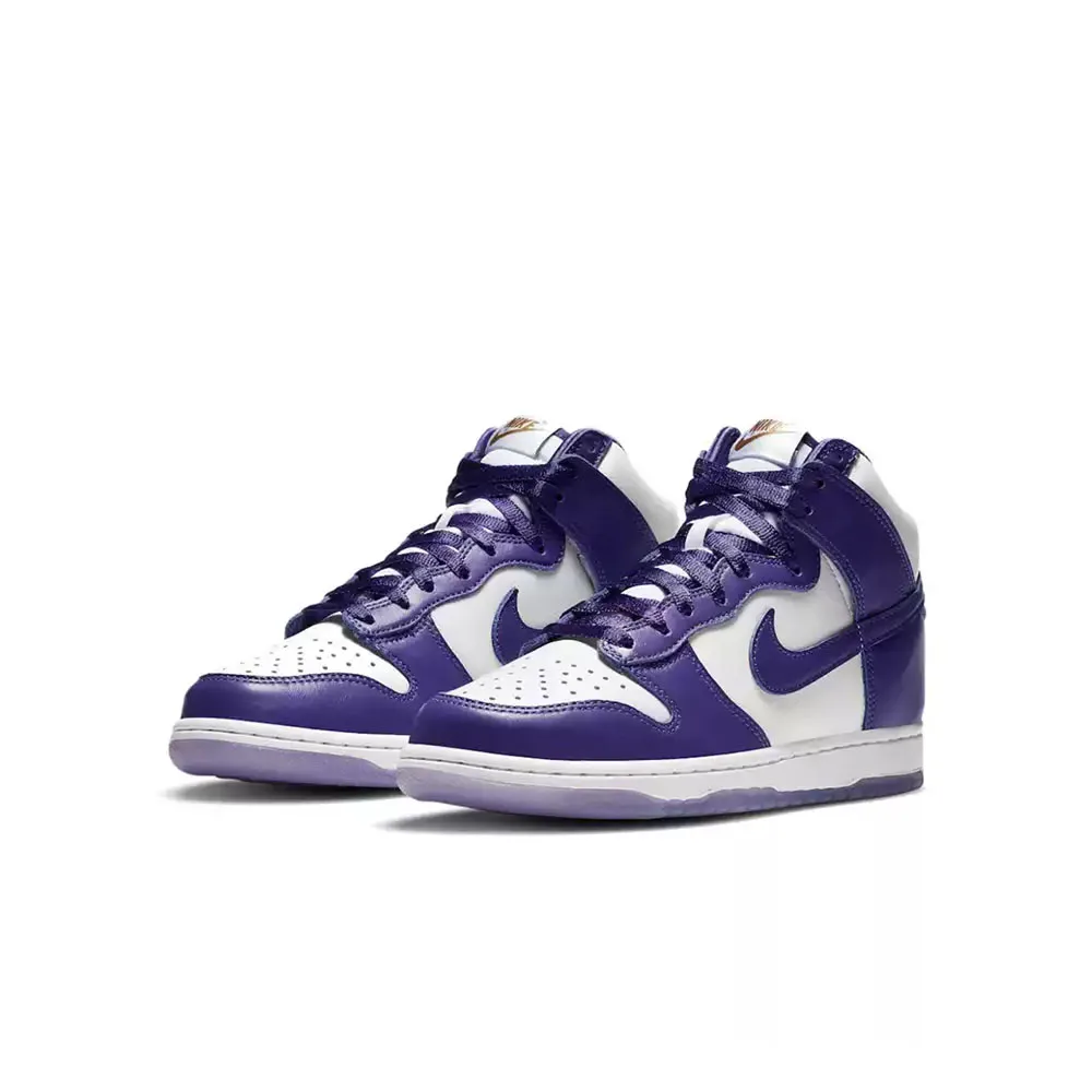 Zapatillas de skate Nike Dunk SB Dunk High para mujer, diseño de caña alta, soporte duradero, comodidad, ropa de calle acolchada, zapatillas DC5382-100