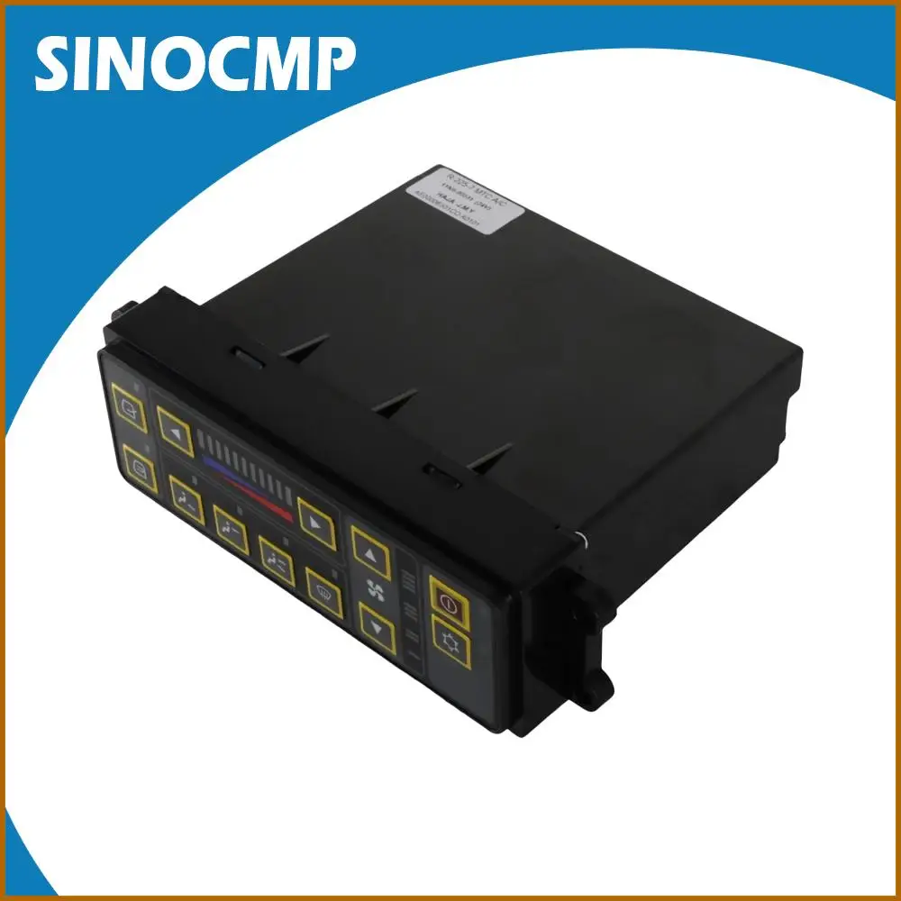 SINOCMP A/C Air Conditioner Controller 11N6-90031, 11N690031 For Hyundai R110-7 R210-7 R160LC-7 R140W-7 R225-7 Excavator