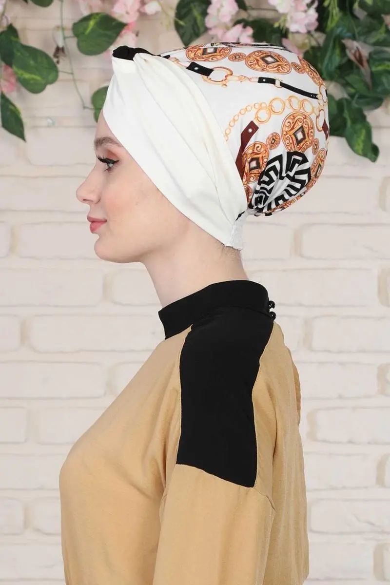 Mihrace Gekamd Bone Drie Kleur