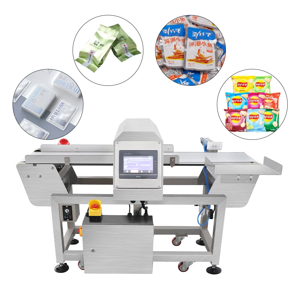 Food Industry Metal Detector Conveyor Food Safety Testing Equipment Food Production Line Metal Detector