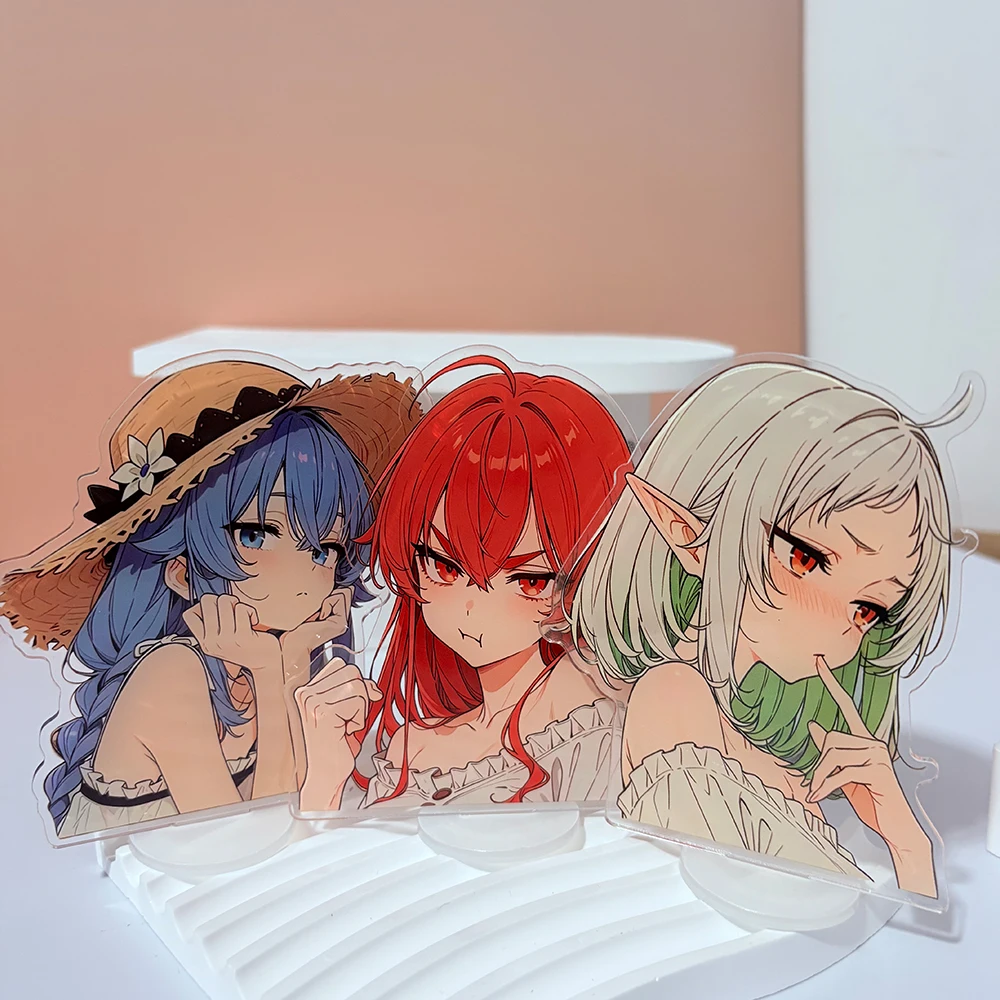 Anime Mushoku Tensei Jobless Reincarnation Acrylic Stand Roxy Eris Sylphiette Anime Figure Acrylic Standee Desktop Ornament Prop - view 3