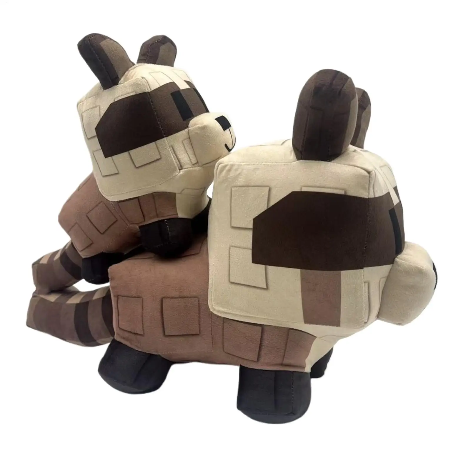 زراعة حديقة ألعاب من نسيج مخملي جميل الراكون لطيف لينة الحيوانات المحشوة دمية وسادة للفتيات الأطفال أطفال هدية عيد ميلاد الطفل