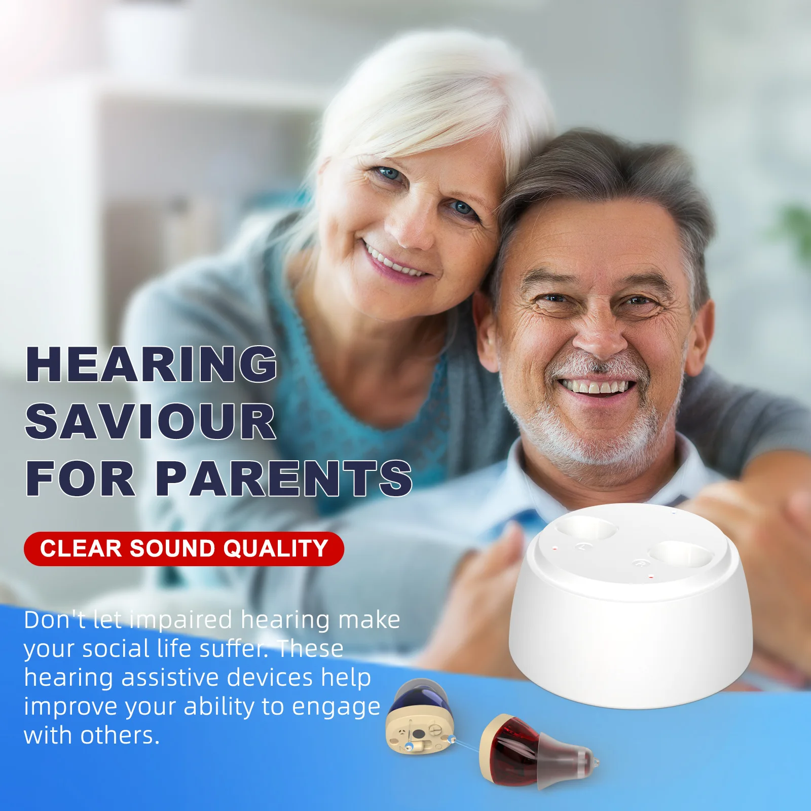 

hearing aid for the elderly Sound amplifier CIC Rechargeable collector accessories Hearing AID wholesale