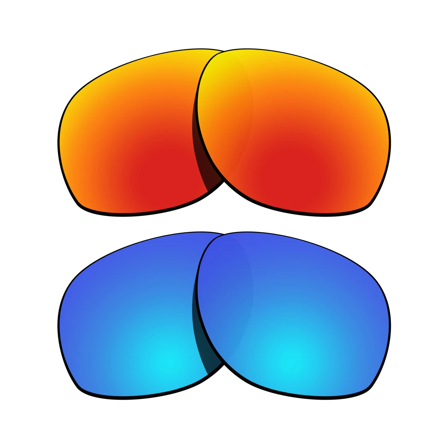 Glintbay Performance Polarized Replacement Lenses for Ray-Ban RB3387 64mm RB3387-64 Sunglasses -Multiple Colors