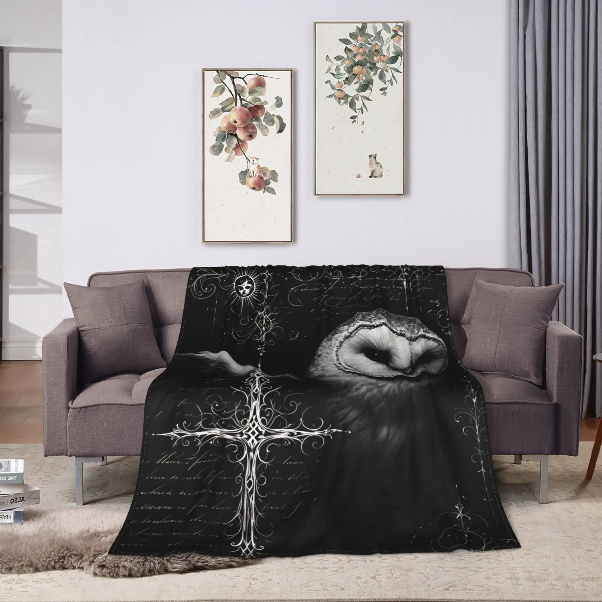 Deftones Metal Band Flannel Blanket  Super Warm Throw Blanket for Living Room Picnic Fashion Bedspread Sofa Bed Cover