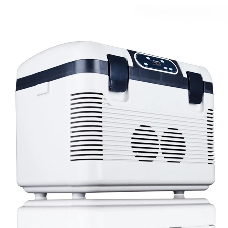 Car Refrigerator 24v Large Truck 12V Car Home Dual-purpose Small Refrigeration Heating Box Incubator Japanese Standard US Standa