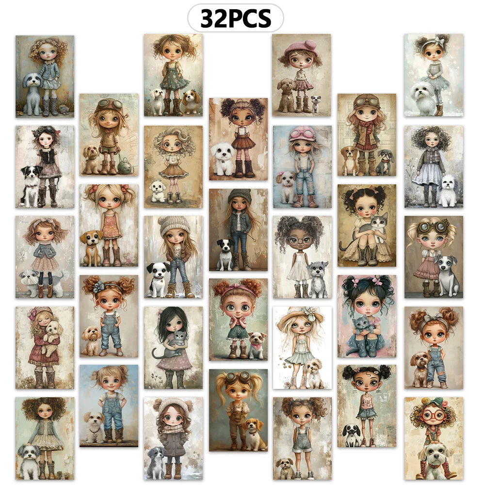 Cartes postales de poupée mign - Vintage Collectible And Vintage Dolls avis et prix
