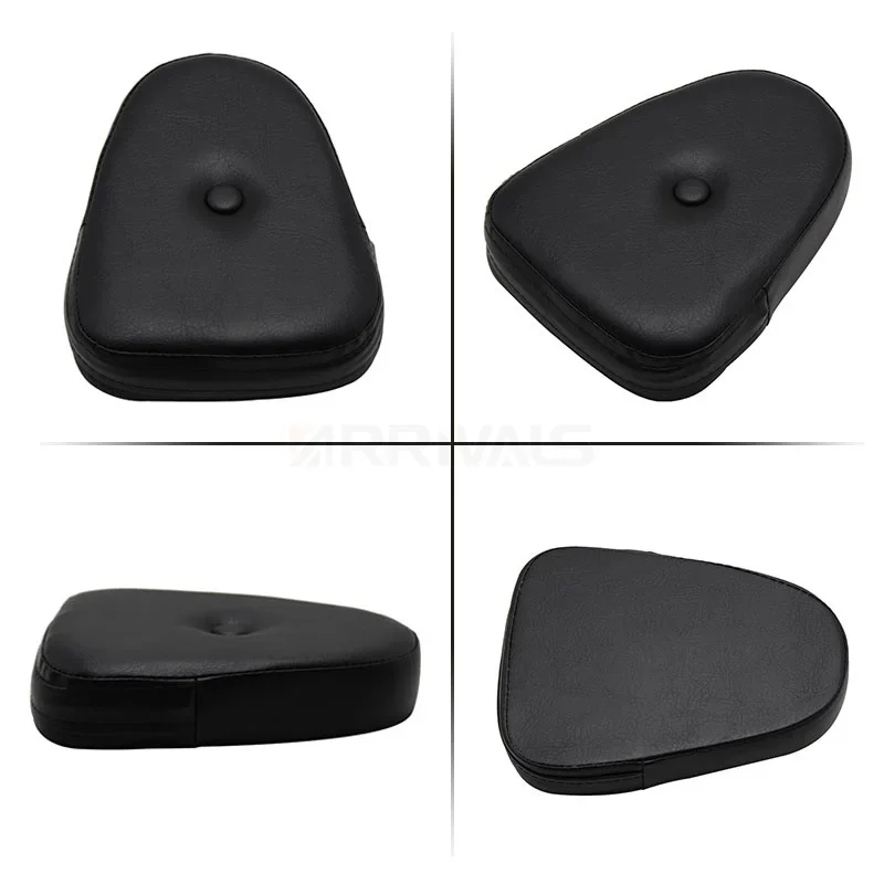 Black Motorcycle Universal Back Rest Passenger Backrest Pad Pads For Harley For Kawasaki For Honda For Suzuki For Yamaka For BMW