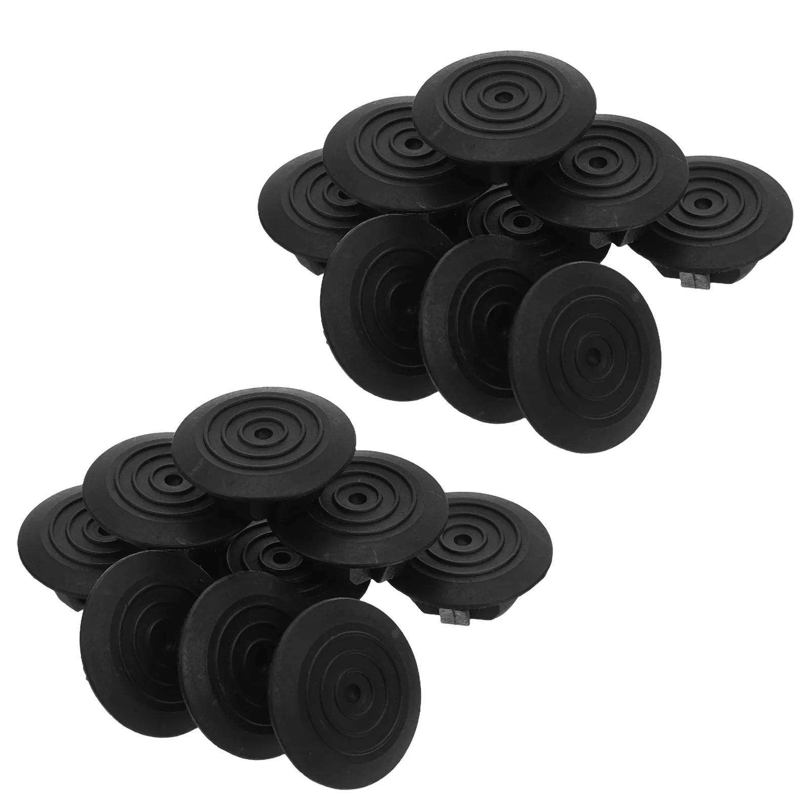 

100pcs Automotive Plastic Round Drain Hole Plugs Side Skirt Mudguard Replacement Flush Mount Trim Clips Durable Easy