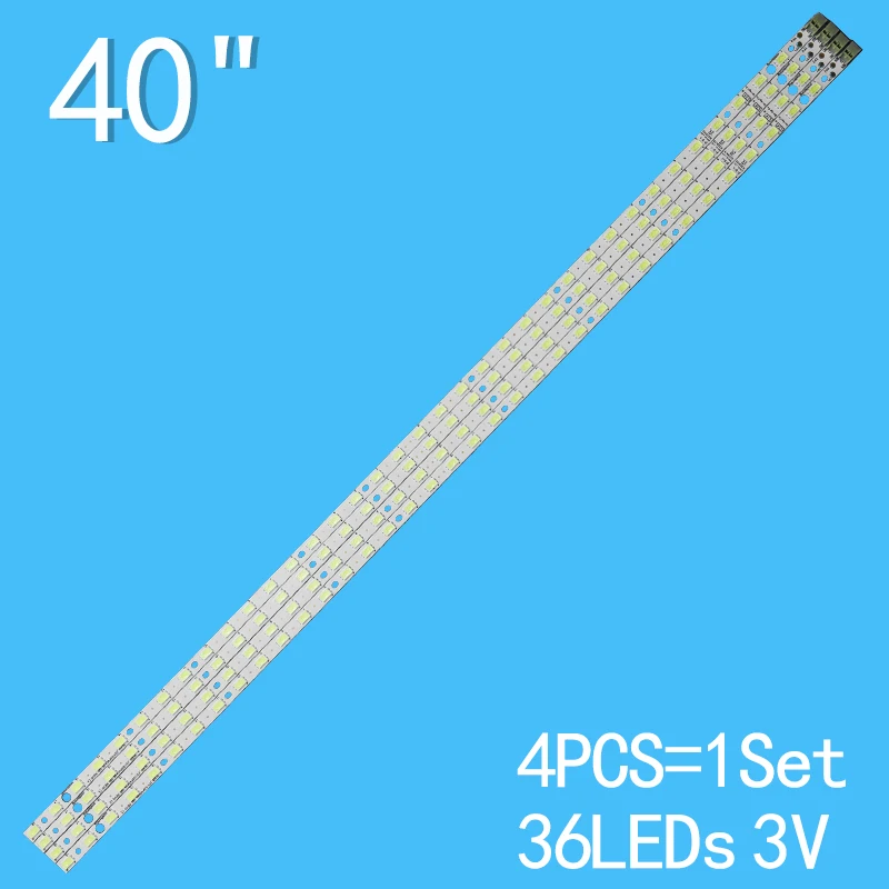 แถบไฟแบ็คไลท์ LED สำหรับ LC-40LLE820M SLED-2011SSP40-36-GDREV0 LCD-40LX330A 40NX330A ทีวี40N 40LX430A