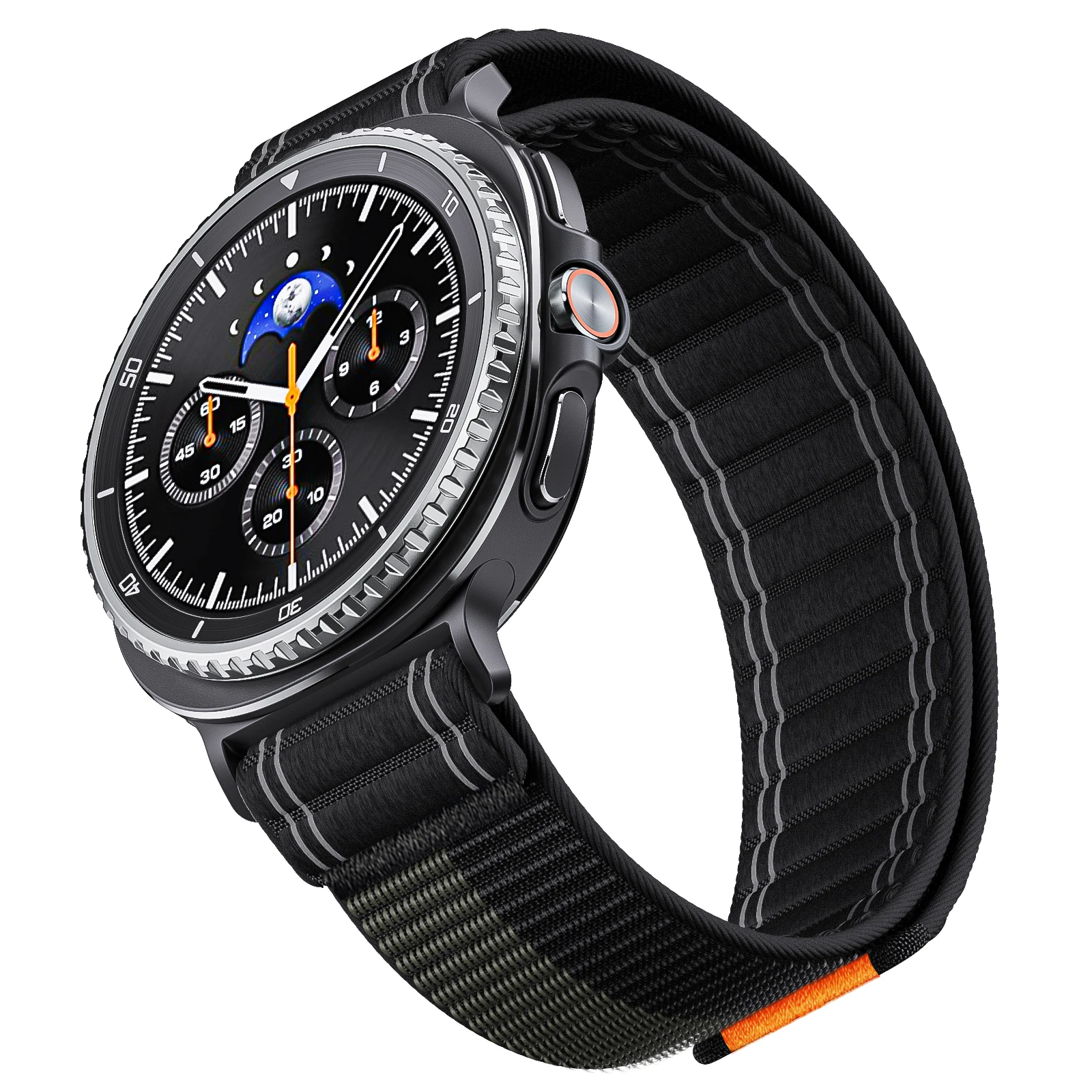 Elastomer Nylon Belt For Samsung Galaxy Watch 8 Strap 44mm 40mm Nylon Bracelet Correa Pulseira Belt Galaxy Watch 8 Classic 46mm