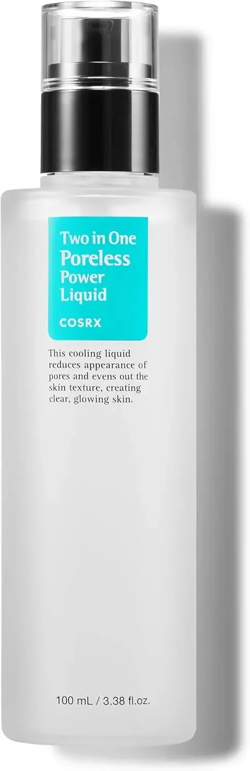 

COSRX Два в одном Power Liquid Poreless, 100 мл, подтяжка пор | Корейский уход за кожей, без тестирования животных, без парабенов, укрепление