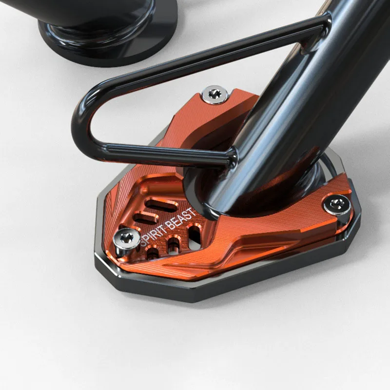 

Motorcycle Side Stand Enlarge Pad Accessories for KTM Duke 200 250 390 RC390 Mount Foot Support Non-slip Pad Side Tripod Cover