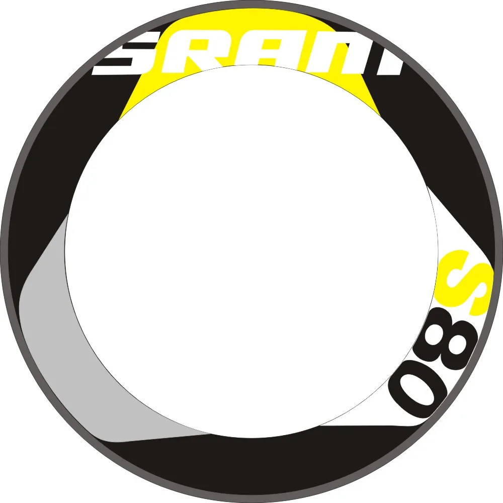 SRM Carbon Rims Wheel Stickers Decals Bike Road Cycle Wheelset Stickers bicycle accessories For 2 Wheels