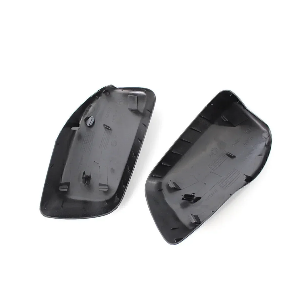 Rear View Mirror Cover For BMW E60 5 Series 2004-2008 Not Fit M5 Models Carbon Look /Glossy Black Side Wing Cap Mirror Case