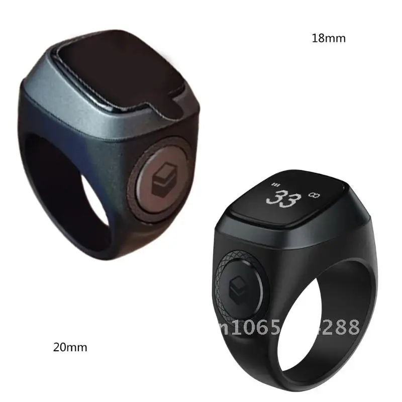 Электронный цифровой счетчик тасбих с счетчиком молитв Тасбих счетчик пальцев счетчик напоминание о молитве время