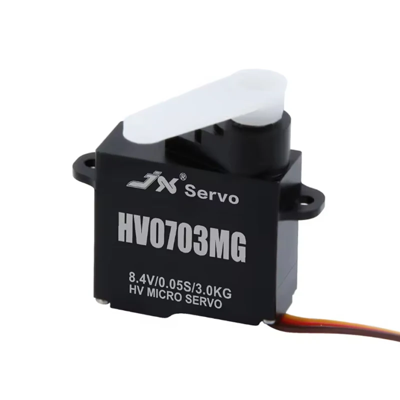 JX PDI-HV0703MG Tiny Micro Digital Servo, 7.1g Light Weight, 3KG·cm Torque, 0.052sec/60°, 4.8-8.4V, Compact RC Model Spare Parts