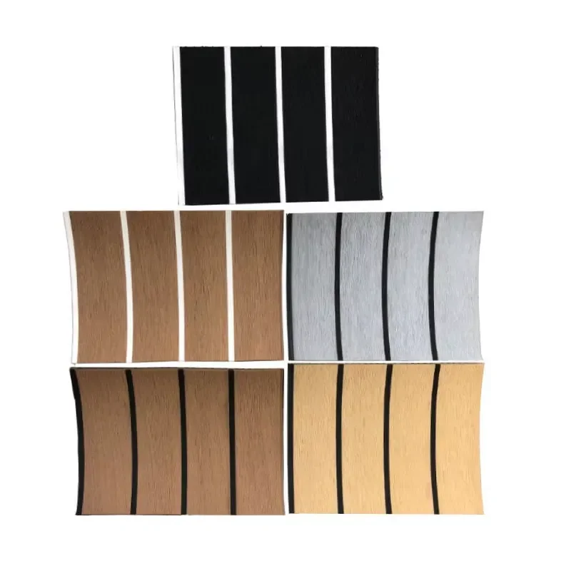 Melors High Density Insect Wear Resistance Synthetic PVC Teak Decking for Boat Flooring