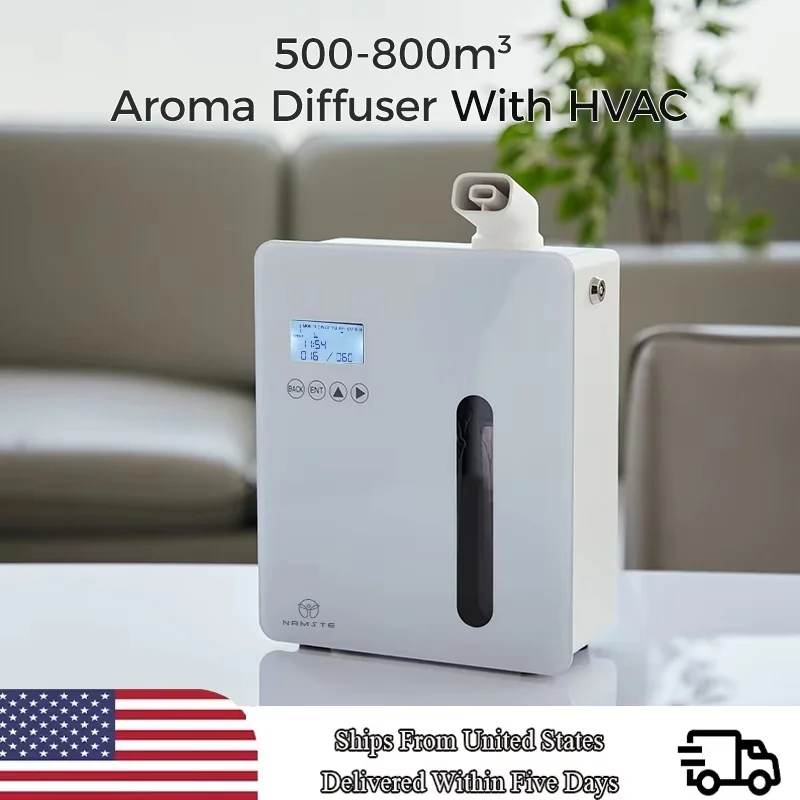 

800 м3 Namste Premium Smart WIFI Control Диффузор эфирного масла Ароматерапевтический диффузор 300 мл Металлический корпус для дома Отель HVAC