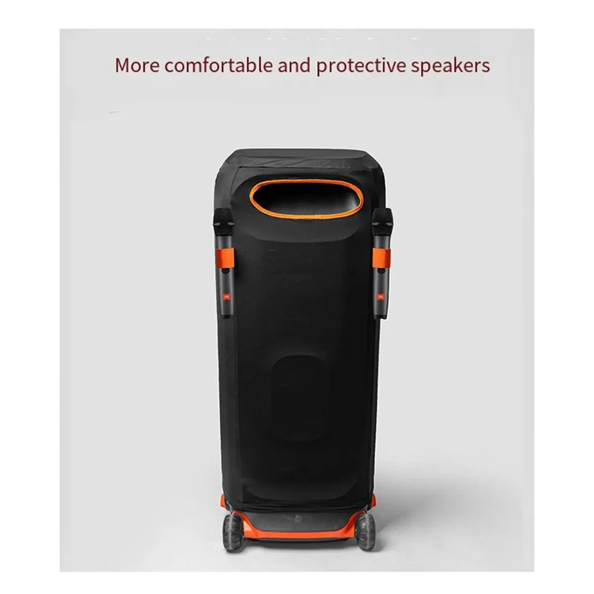 

Защитный чехол N94R для колонки JBL Partybox 710: эластичный, мягкий, пылезащитный чехол-рукав