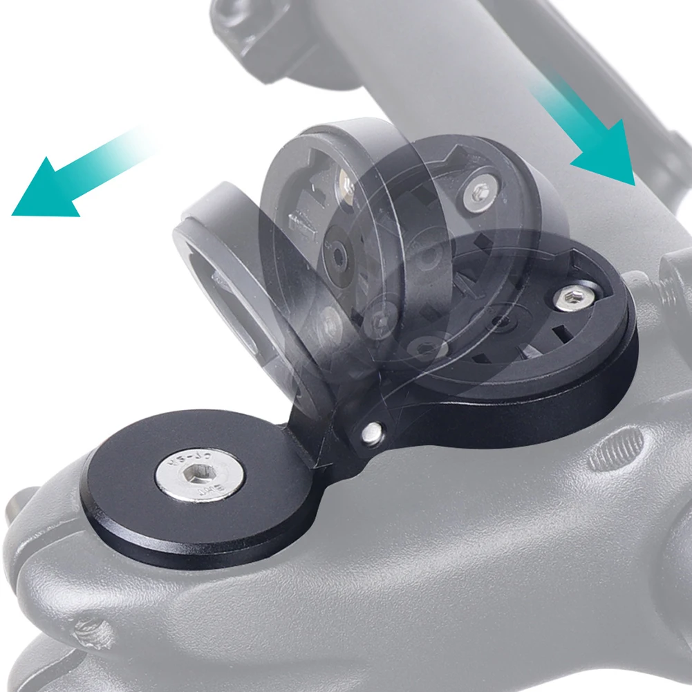 Stopwatch Speedometer Support Stand Adjustable Bicycle Computer Mount Bicycle Computer Stem Mount Holder For /Bryton/Wahoo view 3