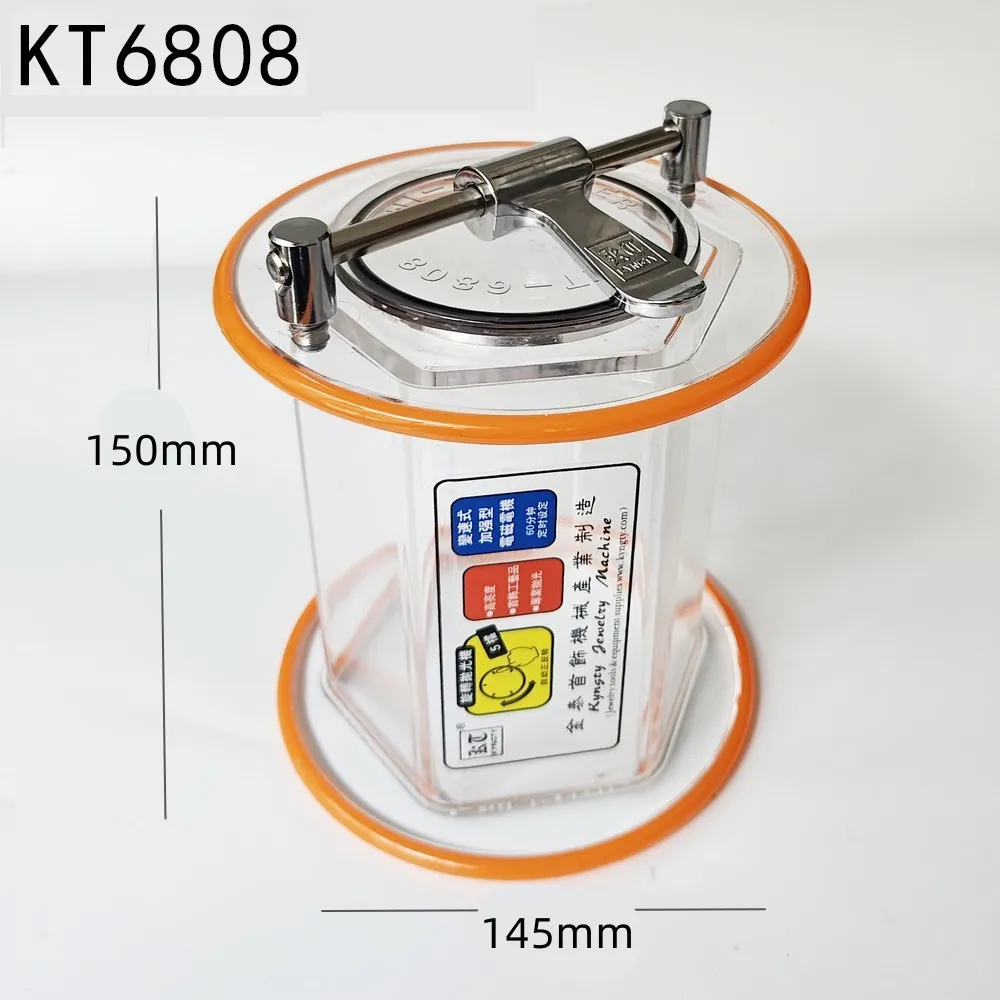 Capacity 3 kg Rotary Drum/Bucket For KT-6808 Tumbler For Polishing Machine Jewelry Polishing Barrel