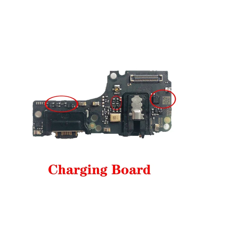 For Redmi Note 10 Note 10S USB Charging Port Dock Mic Board Mainboard Motherboard  Flex Cable Replacement