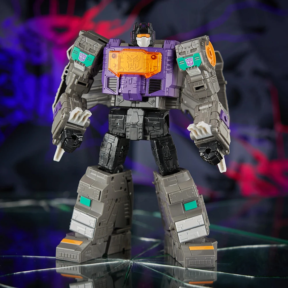 [Auf Lager] Hasbro Transformers Shattered Glass Grimlock 21,6 cm Leader Class Schöne Action-Anime-Figur zum Sammeln, Modell, Geschenkspielzeug