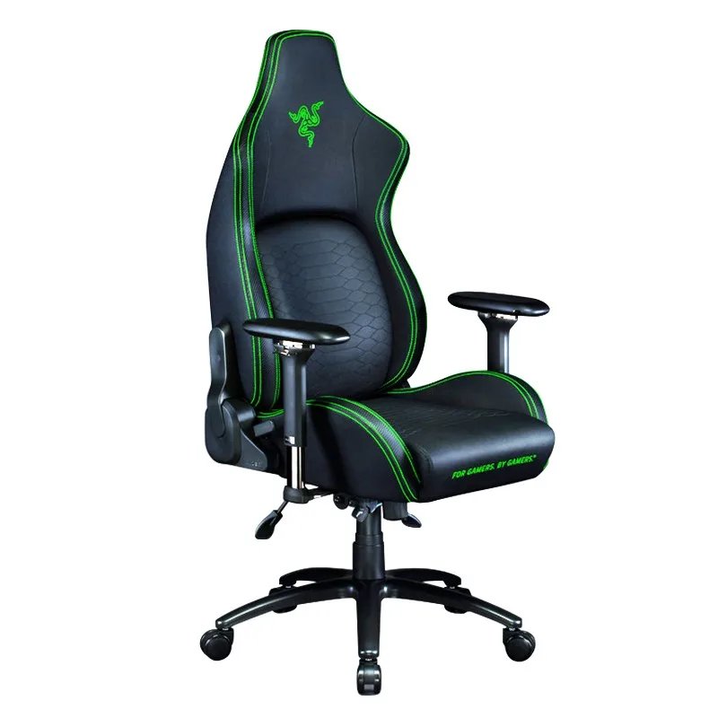 Original RRLFCS Iskur Gaming Chair Luxury Leather Black Green Ergonomic Gaming Chairs