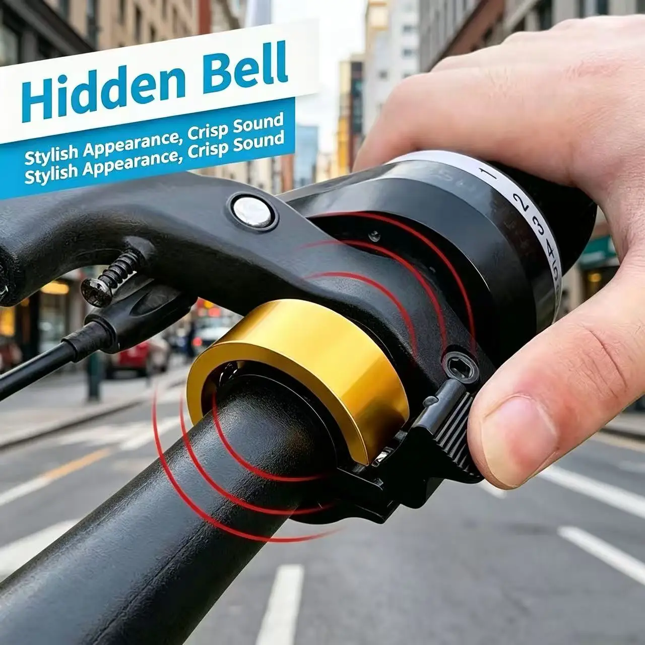 AliExpress NONE MTB Bicycle Bell Alloy Bike Ring Sound Beep Timbre Alarm Cycling Handlebar Call - Bicycle Accessories
