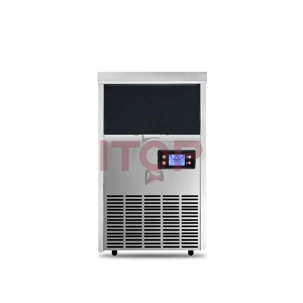 Best-Selling Commercial Ice Maker Making Equipment Industrial Ice Maker 45Kg Ice Cube Machine In Stock For Sale Ce Certificate