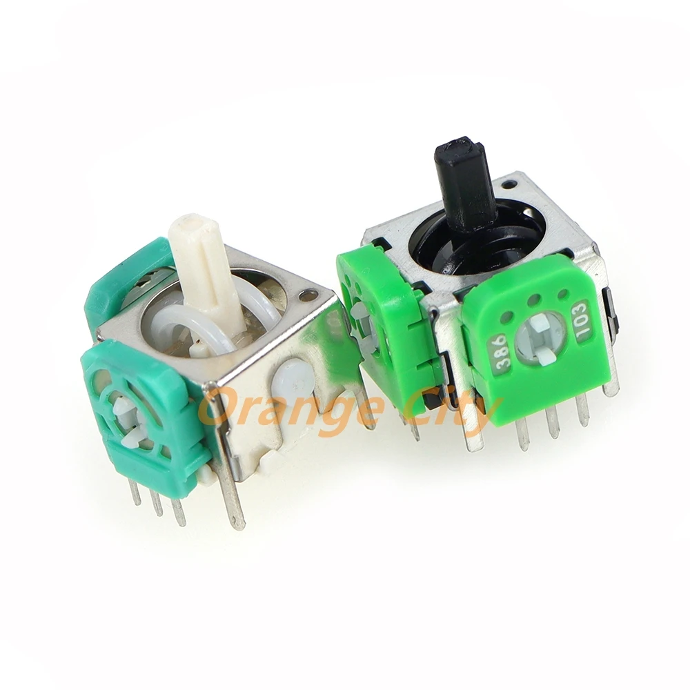 Thumb Stick joystick analogico 3D sostitutivo da 10 pezzi per Nintendo NGC per parti di riparazione controller gamecube